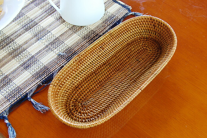 、天然素材バスケット、カゴバスケット、かごバスケット、アタ編みバスケット、アタかご、アタカゴ、アタ製バスケット、アタ編みカゴ、アタで編まれたバスケット、アジアンカトラリーケース
