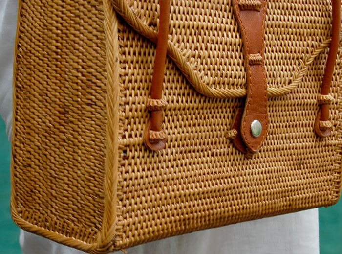 アタ かごバッグ トートバッグ カゴバッグ 夏 アジアンバッグ バスケット