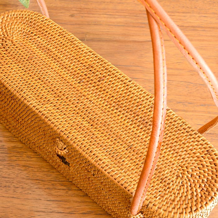 アタ かごバッグ リゾートバッグ ゆかたバッグ かばん バスケット バリ アジアン雑貨