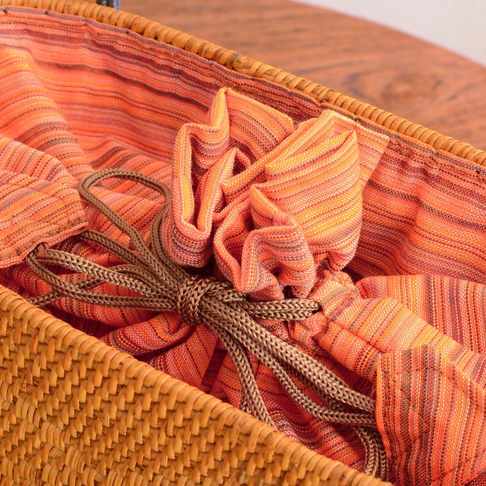 アタ かごバッグ トートバッグ カゴバッグ 夏 アジアンバッグ バスケット バリ アジアン雑貨