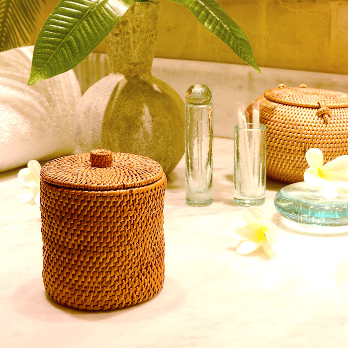 アタ製フタ付き筒型ケース