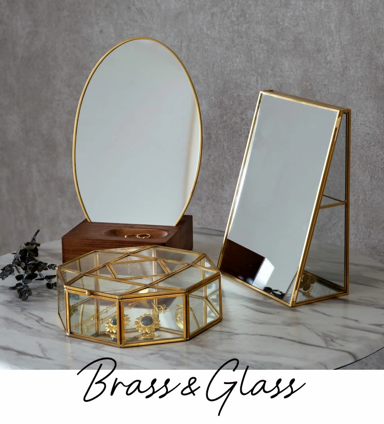 ガラスと真鍮シリーズ