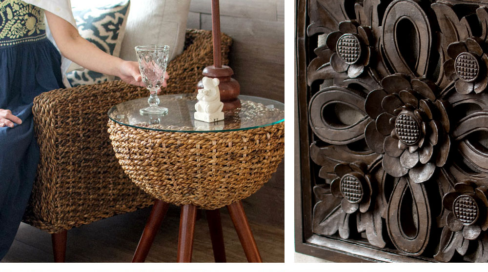 癒しの山リゾート風リビング。