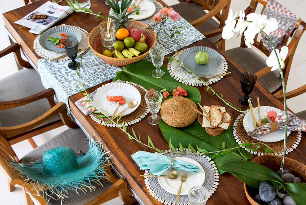 おすすめコーディネート実例。本格アジアンダイニング。