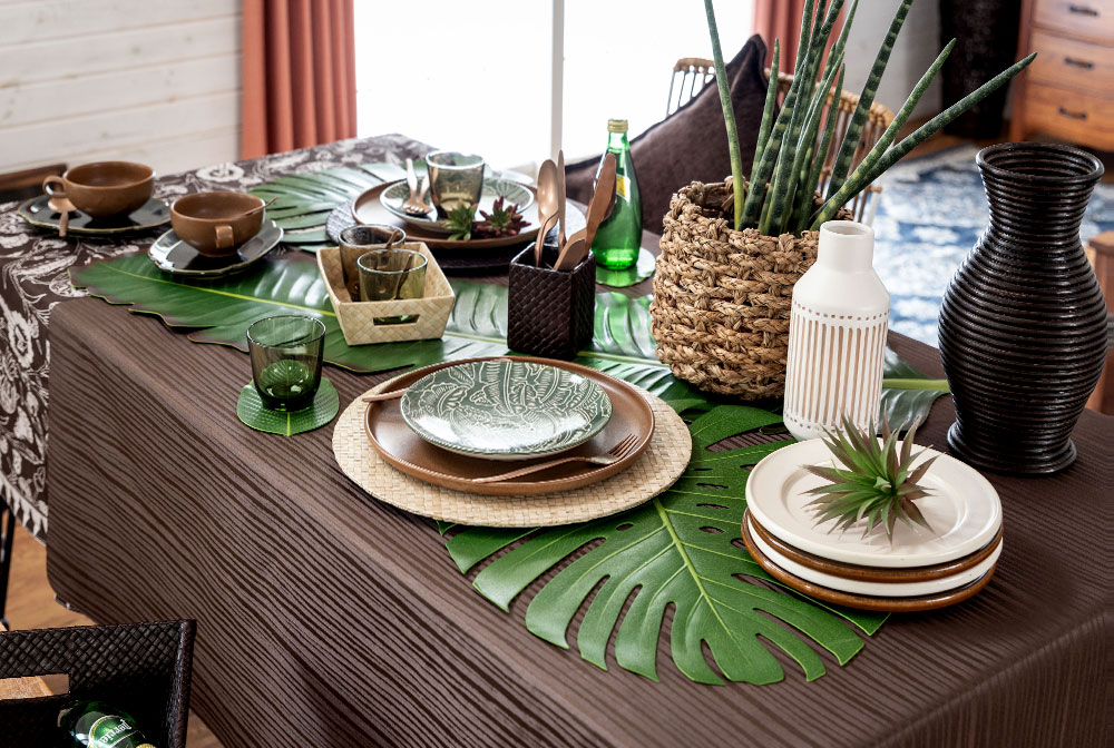 オリエントムード漂う秋のアジアン・ダイニング。