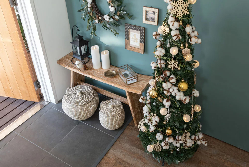 モロッカンなテイストが漂う大人のクリスマスに仕上げました。