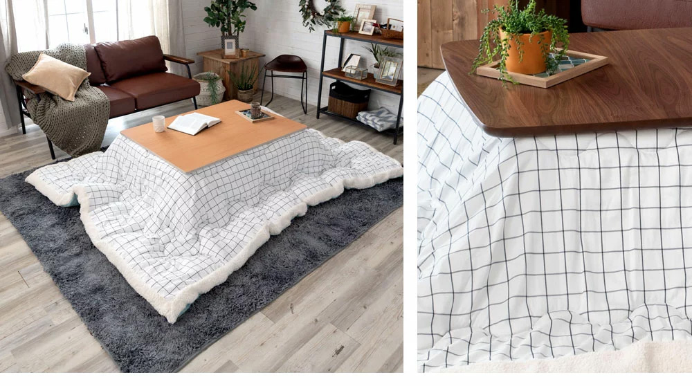 お部屋の中心に置くこたつだからこそ、デザインにこだわりを。