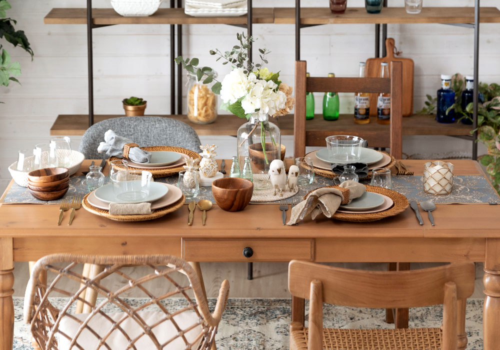 ゆったりとくつろぎの時間が流れるリビングダイニング