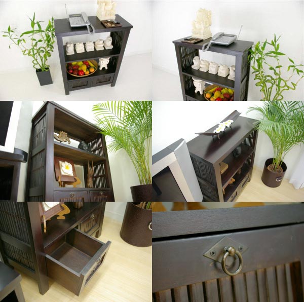 アジアン飾り棚