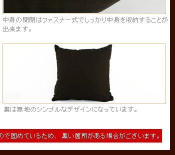 裏は無地のシンプルなデザインになっています。