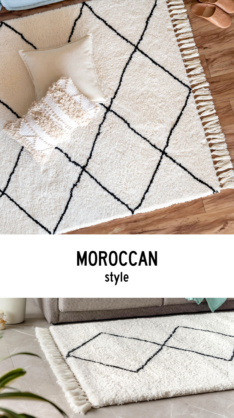 モロッカンラグマット 130×190cm