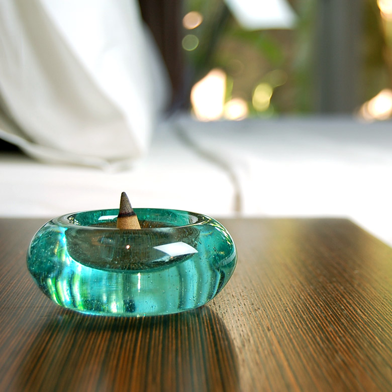 キャンドルホルダー ガラス製 アジアン バリ アジアン雑貨