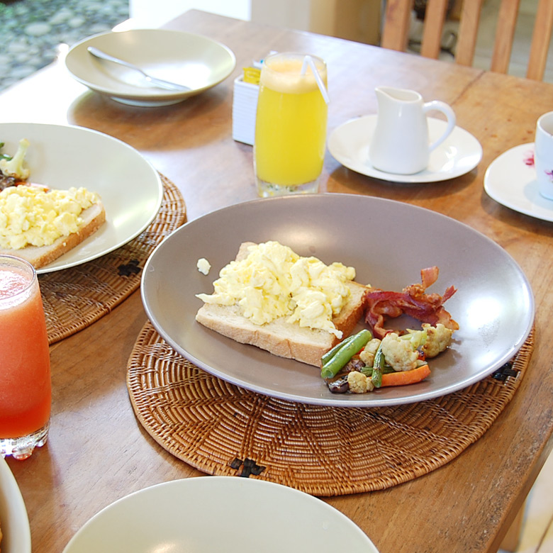 アタで編まれたランチョンマット アジアン バリ アジアン雑貨