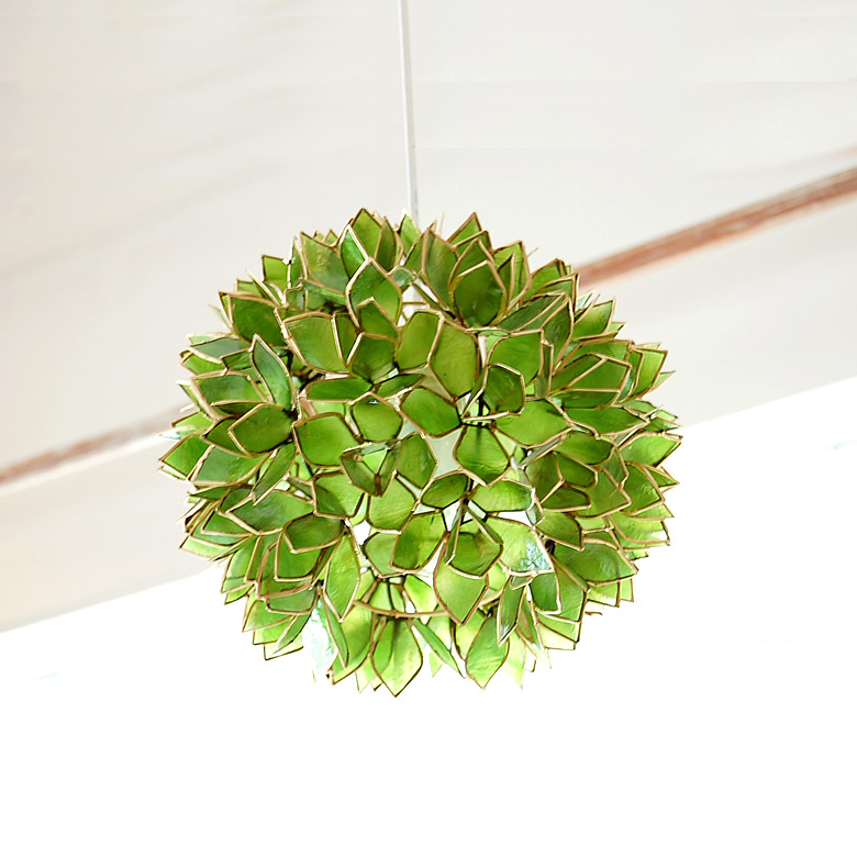 カピスシェルのペンダントライト アジアン バリ アジアン雑貨