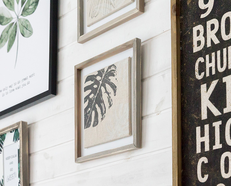 モンステラアートフレーム