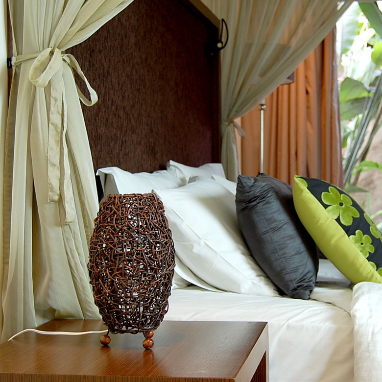 点灯させない明るい時もオブジェとして存在感も抜群