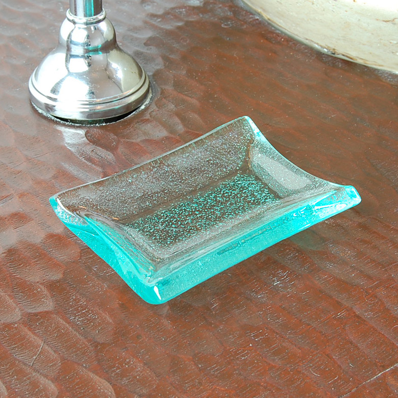 食器としても使えるガラストレイ  アジアン アジアン雑貨