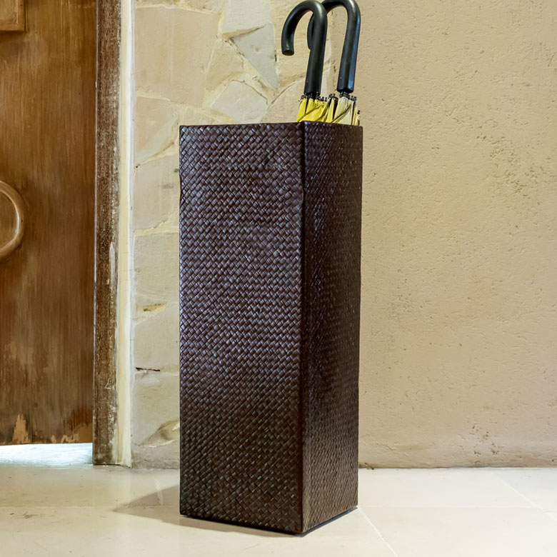 エントランスも手を抜かずおしゃれに！パンダンの傘立て[持ち手なし Bタイプ]
