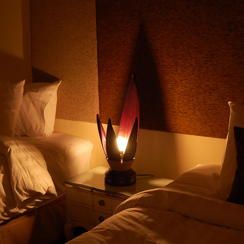 天然素材をいかした照明