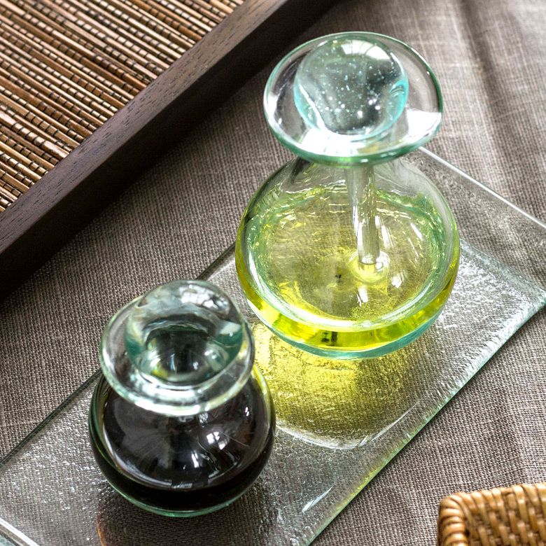 プルメリア造花を合わせたり