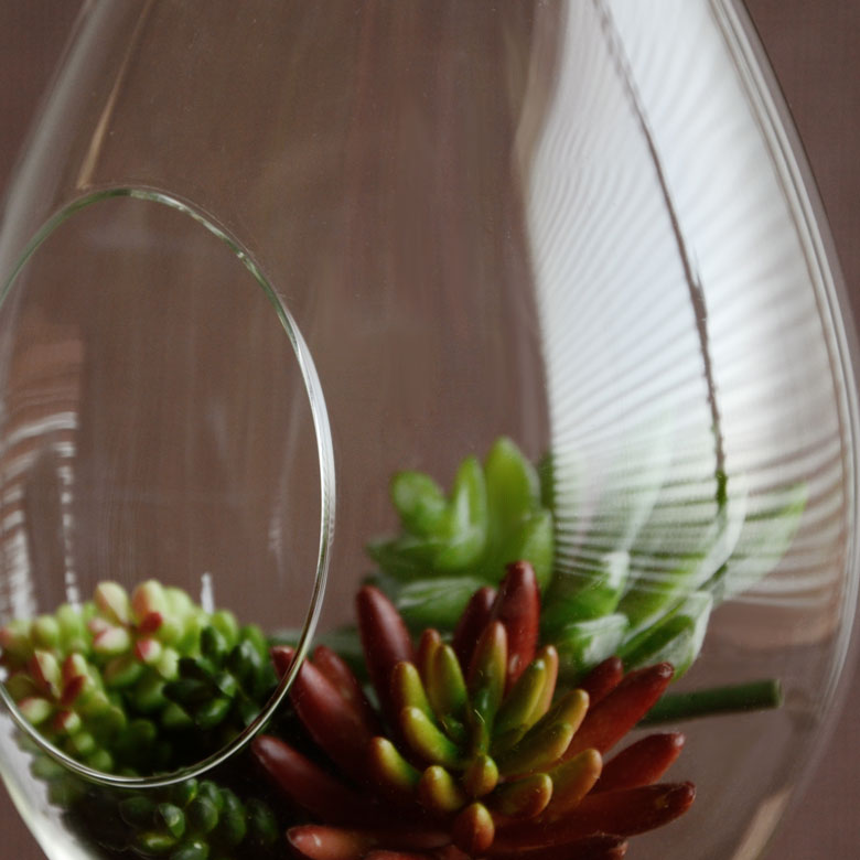 ハンギングガラス