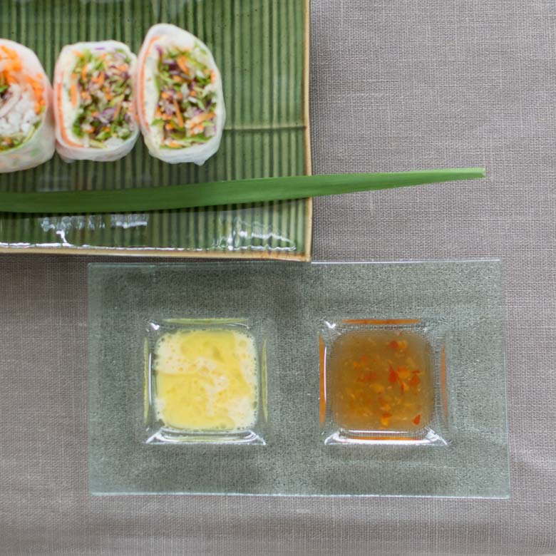 ガラスの二穴スクエア アジアン トレイ アジアン アジアン雑貨