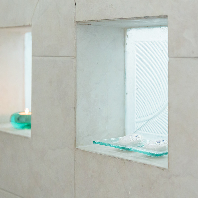 ガラスの二穴スクエア アジアン トレイ アジアン アジアン雑貨