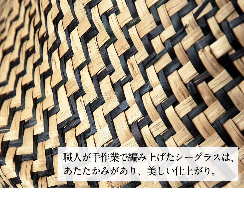 折りたたんでも使える、1つで2スタイル楽しめるバスケット。