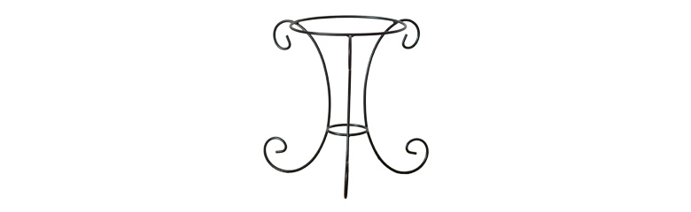 ガラスの水盤用スタンドＬサイズ