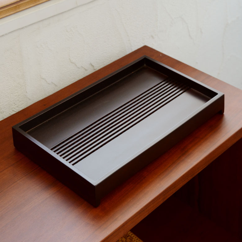 天然木のアジアントレイ