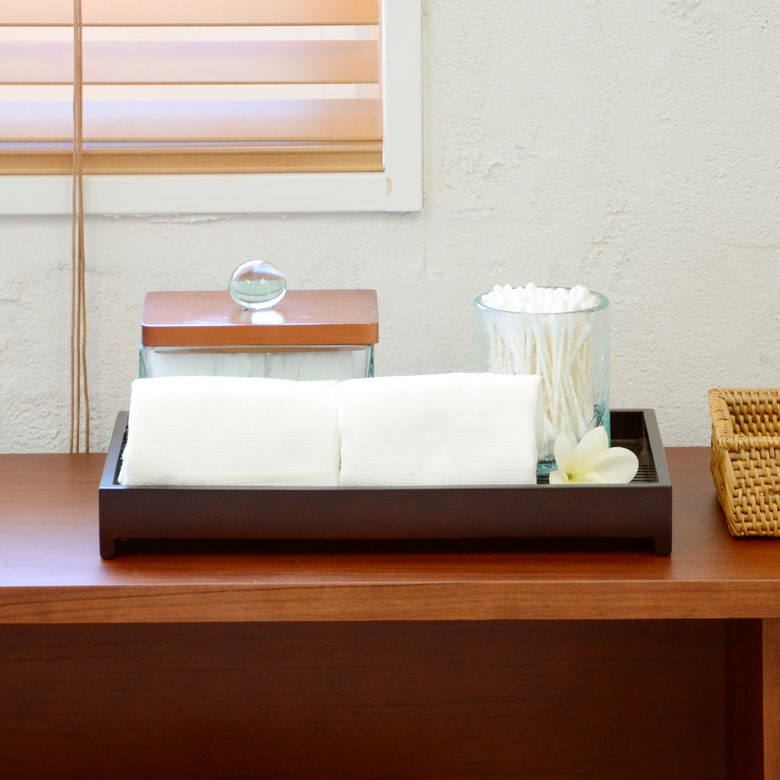 天然木のアジアントレイ