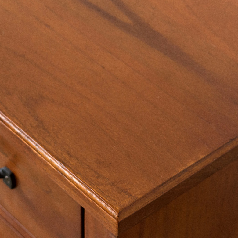 天然木でできたローボード[ワイド]