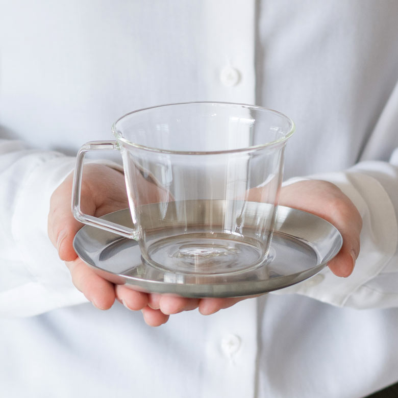 耐熱ガラスのカップは電子レンジもOK！