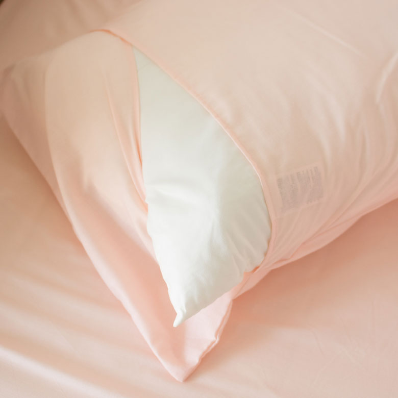 枕カバーも取り付けカンタン