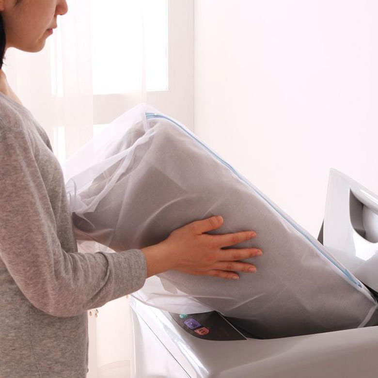 ネットに入れて丸洗いカンタン