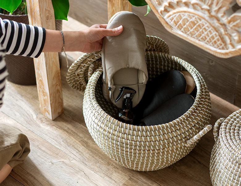 たっぷり入るＭサイズ