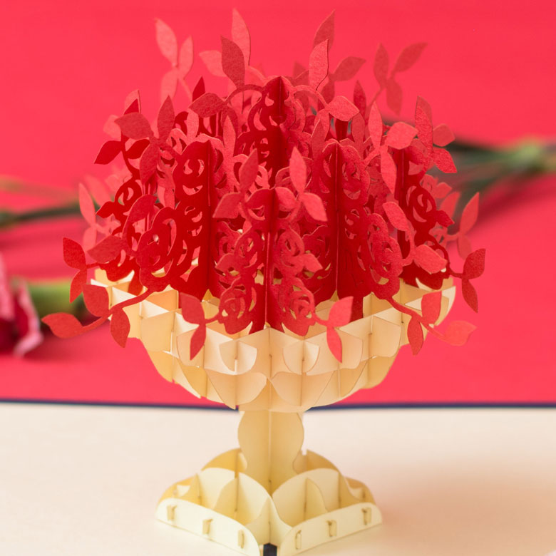  ベトナムで作られたハンドメイドのグリーティングカード