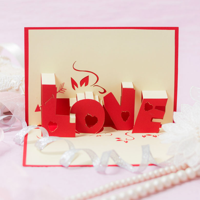  ベトナムで作られたハンドメイドのグリーティングカード