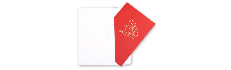 ハンドメイドのメッセージカード