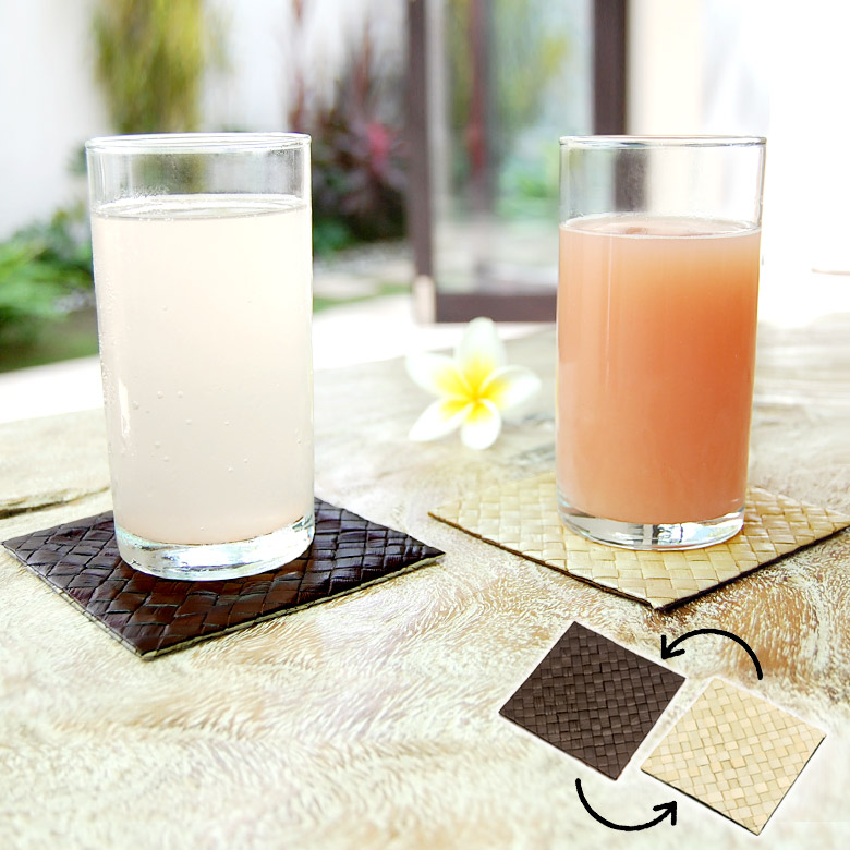 パンダンのリバーシブルコースター[スタンダードクオリティ]