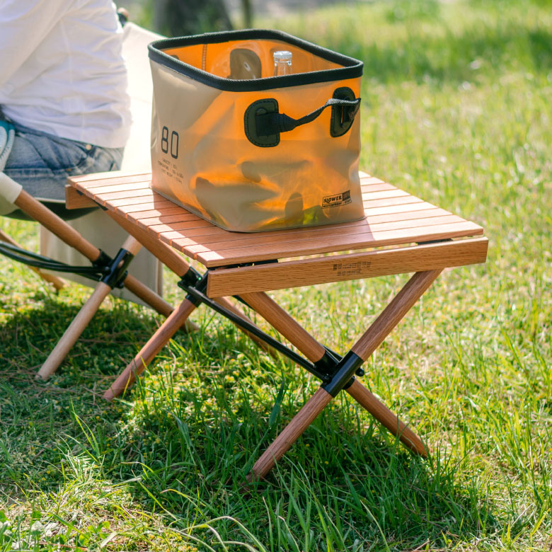 しっかりとした土台で倒れにくい