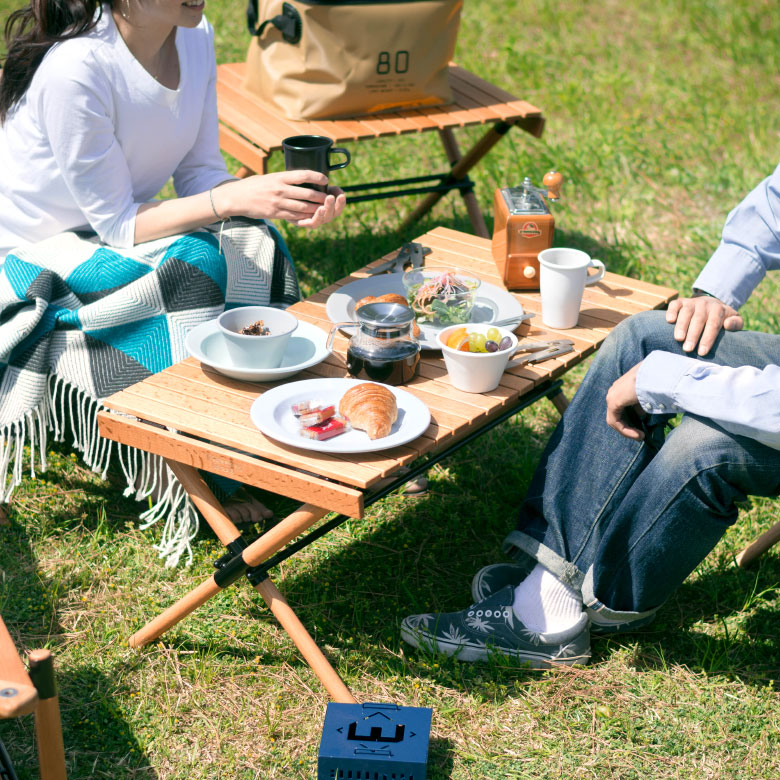 ちょっと物を置くのにとても便利