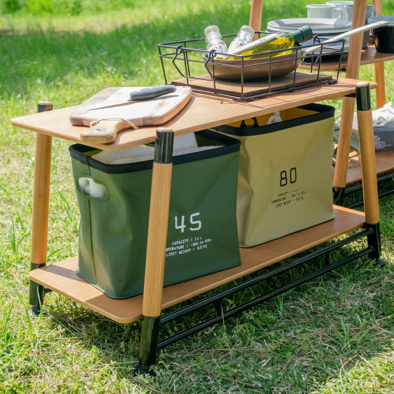 ちょっと物を置くときにとても便利