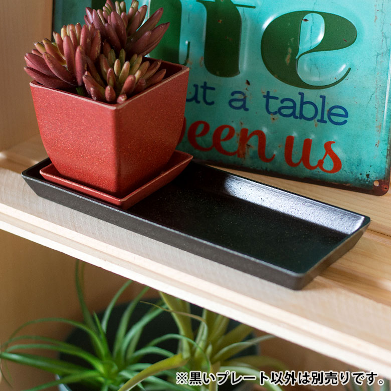 スクエア型プレート【約 26.3cm×9.3cm】