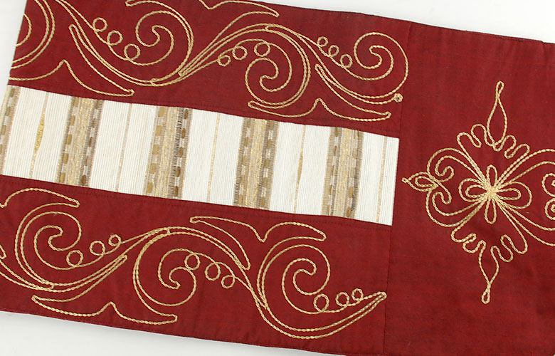 柔らかく、折り目や折りジワがつきにくい厚みです