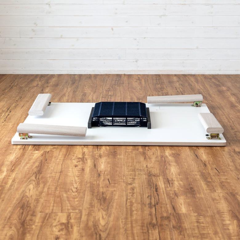 折りたためるから収納時も省スペース！