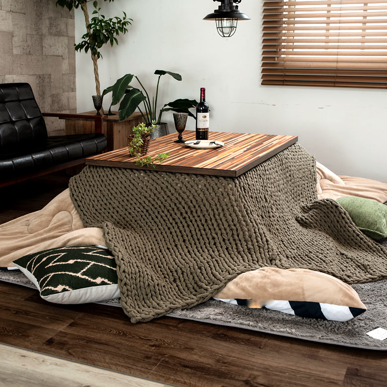 冬だけなんてもったいない！オールシーズン使えるこたつテーブル