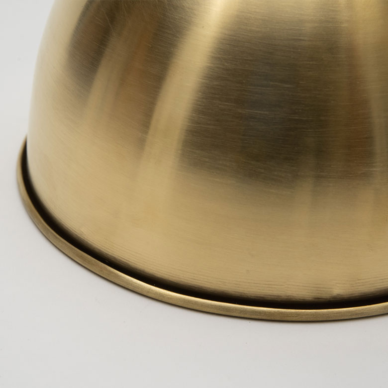 真鍮素材なので、重厚感があります。