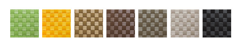 アースカラー系ラインナップのプレースマット。