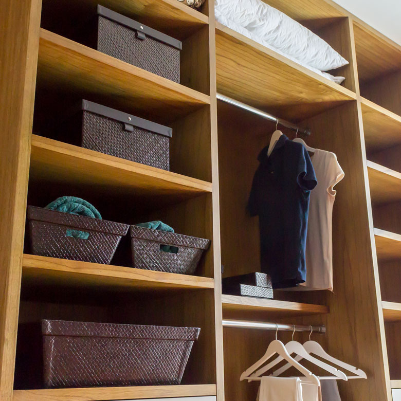 他の当店パンダン製バスケットと組み合わせた、コーディネート例。